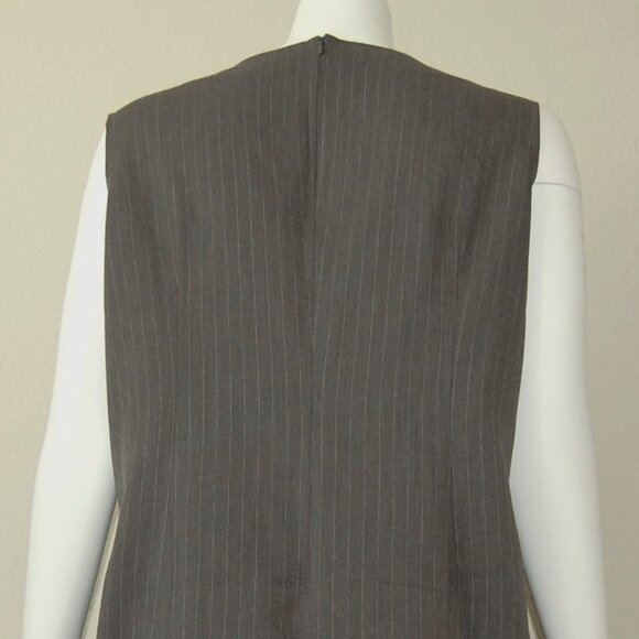 NWOT, DKNY Gray Dress, Size 14 (40"-42" Bust), Rayon Blend - Picture 3 of 8